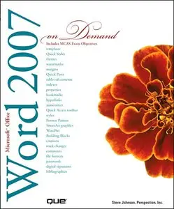 Microsoft Office Word 2007 On Demand (RePost)
