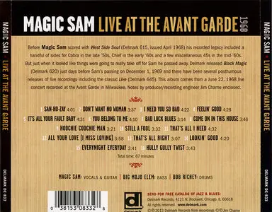 Magic Sam - Live At The Avant Garde June 22, 1968 (2013)