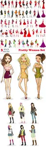 Vectors - Pretty Women Set