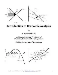 Introduction to Economic Analysis