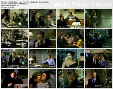 (Richard BROOKS) The last time I saw Paris [DVDrip] 1954