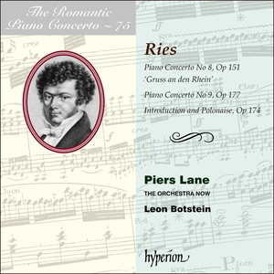 Piers Lane - Ries: Piano Concertos Nos 8 & 9 (2018)