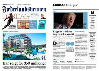 Fædrelandsvennen – 18. august 2018