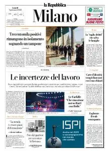 la Repubblica Milano - 3 Gennaio 2022