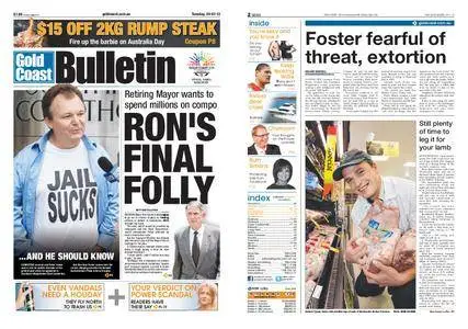 The Gold Coast Bulletin – January 24, 2012
