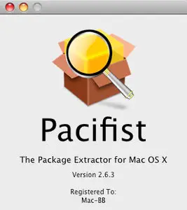Pacifist 2.6.3 - [mac osX]