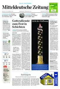 Mitteldeutsche Zeitung Bernburger Kurier – 30. November 2020