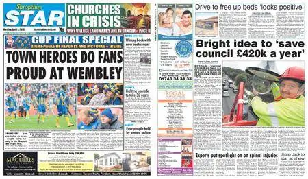 Shropshire Star Shrewsbury Edition – April 09, 2018