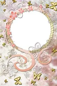 Butterflies Frame for Photoshop