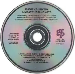 Dave Valentin - Live At The Blue Note (1988) {GRP}