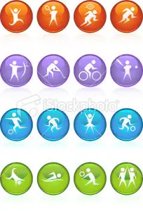 Vector Athletic Round Glossy