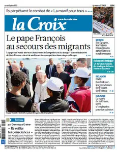 La Croix - Mardi 9 Juillet 2013