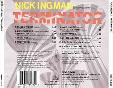 Nick Ingman - Terminator (1976) {2006 Vocalion}