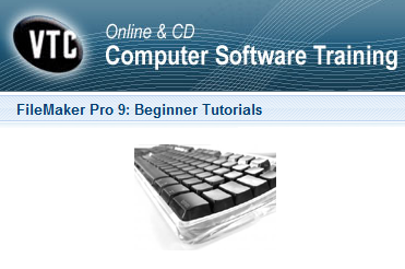 VTC FileMaker Pro 9 Beginner PROPER