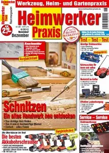 Heimwerker Praxis Magazin November Dezember No 06 2012