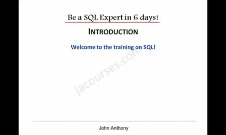 Learn SQL in 6 days