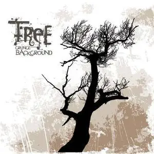 Tree in Black - Vector