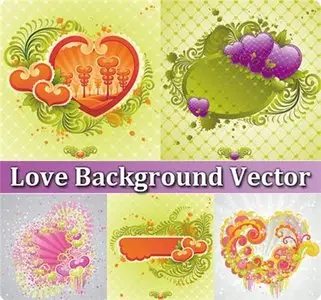 Love Background Vector