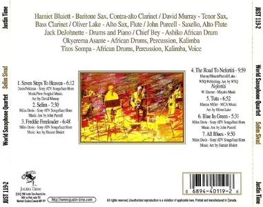World Saxophone Quartet featuring Jack DeJohnette - Selim Sivad: A Tribute to Miles Davis (1998) {Justin Time Records}