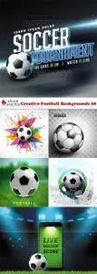 Vectors - Creative Football Backgrounds 28