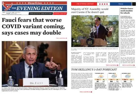 Chicago Tribune Evening Edition – August 04, 2021