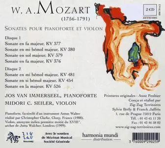 Midori Seiler, Jos van Immerseel - Wolfgang Amadeus Mozart: Les grandes sonates viennoises (2000)
