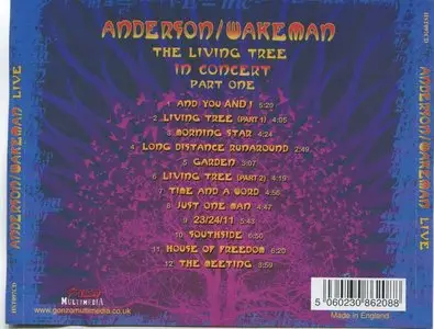 Jon Anderson & Rick Wakeman - The Living Tree in Concert. Part One (2011)