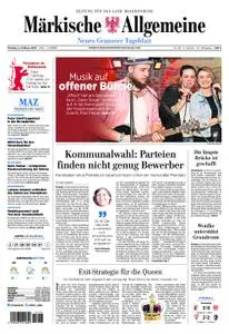 Märkische Allgemeine Neues Granseer Tageblatt - 04. Februar 2019