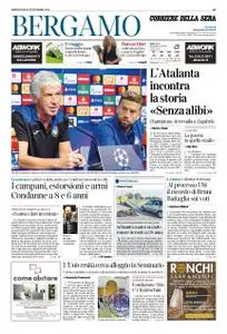 Corriere della Sera Bergamo – 18 settembre 2019
