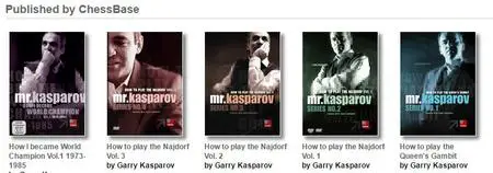 Five Kasparov Chessbase Tutorials