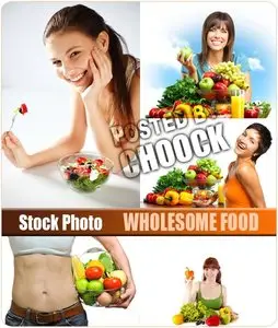 Wholesome food - Stock Photo