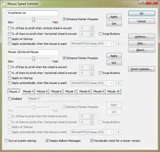 Mouse Speed Switcher 3.2.0