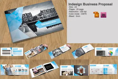 CreativeMarket - Indesign Business Proposal-V213