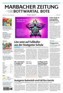 Marbacher Zeitung - 29. August 2017