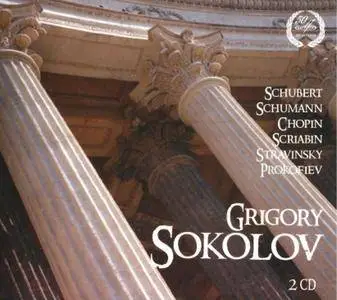 Grigory Sokolov plays Schubert, Schumann, Chopin, Scriabin, Prokofiev, Stravinsky (2015) 2CDs [Re-Up]