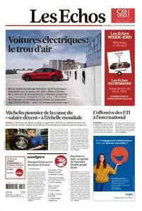 Les Echos du Vendredi 19 et Samedi 20 Avril 2024