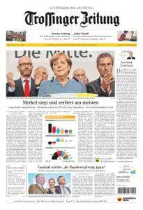 Trossinger Zeitung - 25. September 2017