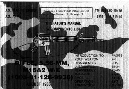 Dept of Army - M16A2 Rifle and M4 Carbine Operator