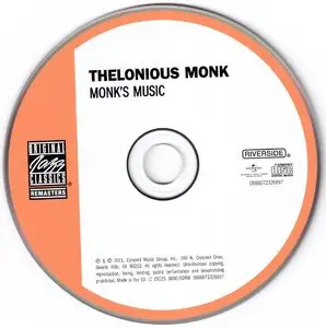 Thelonious Monk - Monk's Music (1957) {OJC Remasters Complete Series rel 2011, item 11of33}