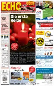 Echo zum Sonntag - 01. Dezember 2018