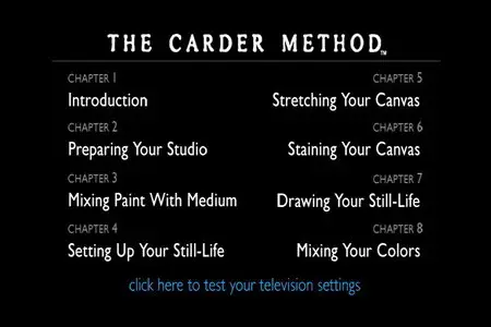 Mark Carder – The Carder Method for Painting in Oil (2011)