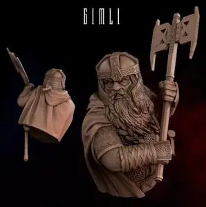 Gimli Bust