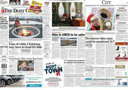 Kelowna Daily Courier – December 11, 2017