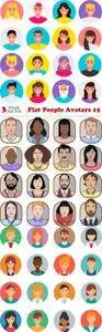 Vectors - Flat People Avatars 15