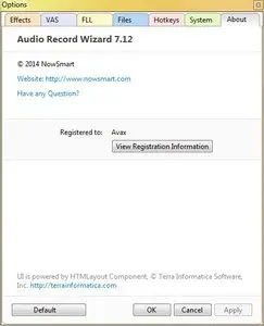 Audio Record Wizard 7.12