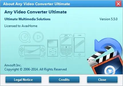 Any Video Converter Ultimate 5.5.0 Portable