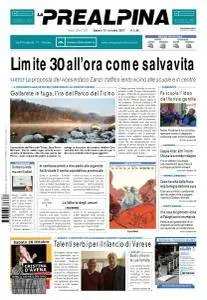 La Prealpina - 21 Ottobre 2017