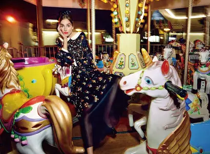 Josephine Le Tutour - Ahn Jooyoung Photoshoot for Harper’s Bazaar Korea, September 2015