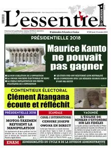 L'essentiel du Cameroun - 18 octobre 2018
