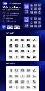 Webpage icons Pack FDUTUTK